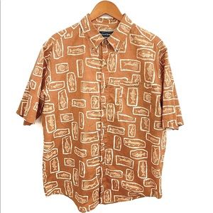 Field & Stream Fish Print Hawaiian Shirt